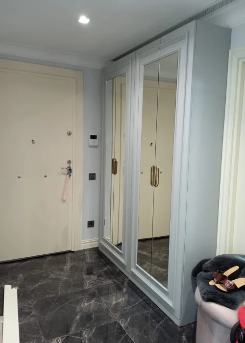 Aynalı Vestiyer Dolap